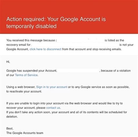 Why is my Google account restricted?