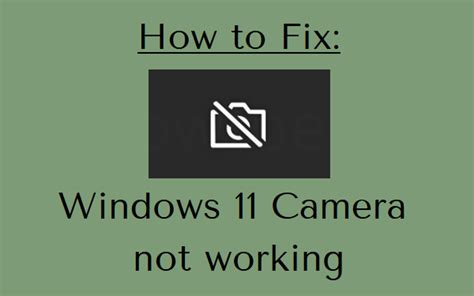 Why is my HP webcam not working?