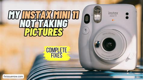 Why is my Instax Mini 12 not taking pictures?