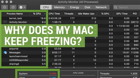 Why is my Mac freezing?