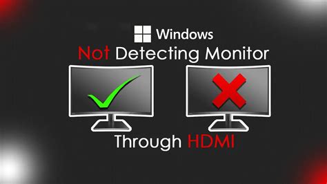 Why is my PC not displaying HDMI?