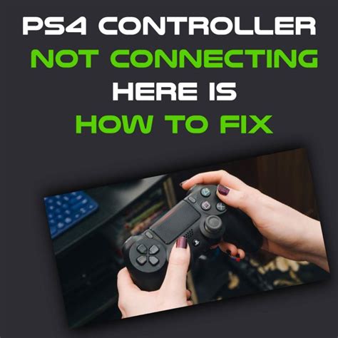 Why is my PS4 controller not connecting to my PC?