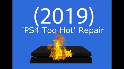 Why is my PS4 saying it's too hot?