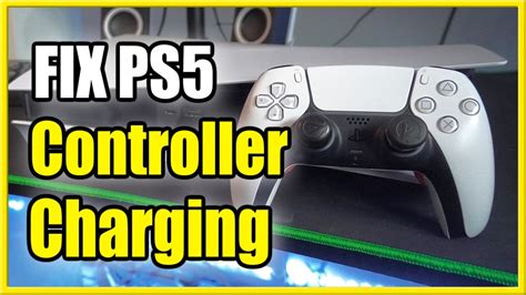 Why is my PS5 controller not charging or connecting?