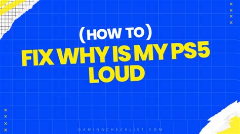 Why is my PS5 getting louder?