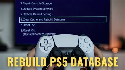 Why is my PS5 rebuilding database after update?