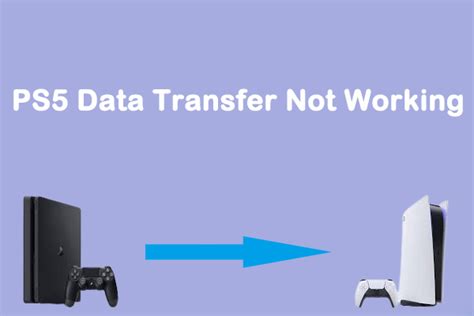 Why is my PS5 save data transfer not working?