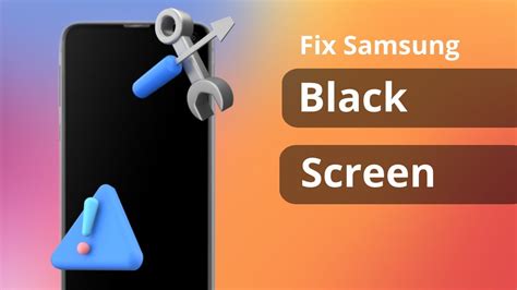 Why is my Samsung phone screen half black?