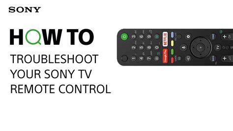 Why is my Sony remote voice control not working?