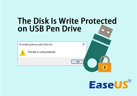 Why is my USB write-protected?