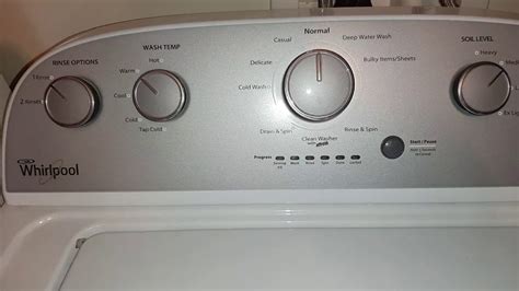 Why is my Whirlpool washer blinking?