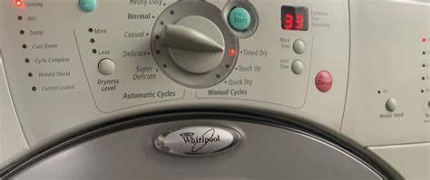 Why is my Whirlpool washer stuck on sensing?