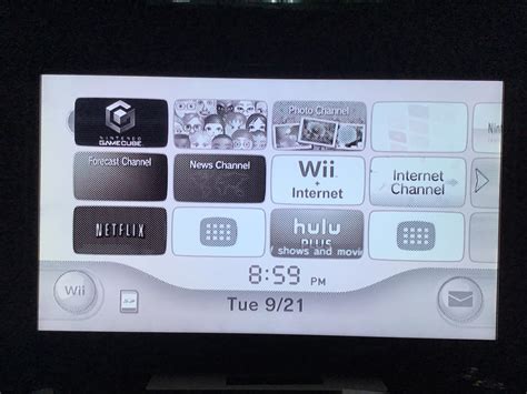 Why is my Wii black and white?