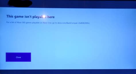 Why is my Xbox One not letting me play games?