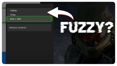 Why is my Xbox blurry?