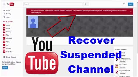 Why is my YouTube suspended?