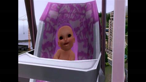 Why is my baby glitch Sims 3?