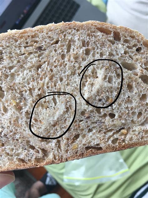 Why is my bread wet after baking?