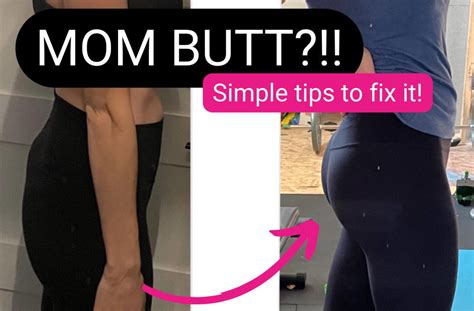 Why is my bum flat at the top?