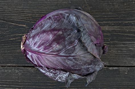 Why is my cabbage turning blue in the fridge?