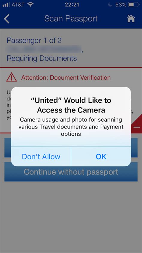 Why is my camera asking for permission?