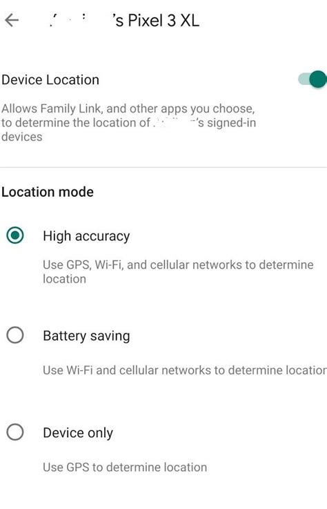 Why is my childs location not working on Family Link?