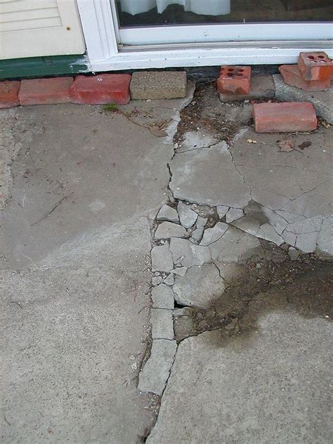 Why is my concrete patio crumbling?