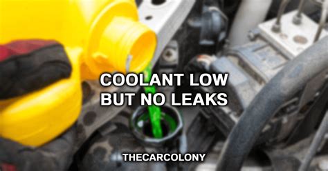 Why is my coolant losing but no leak?