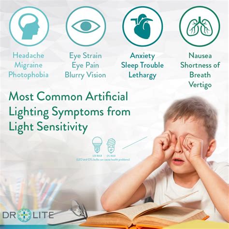 Why is my daughter sensitive to light?