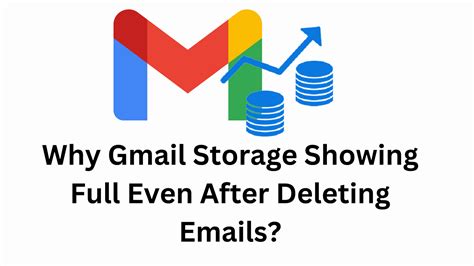 Why is my email storage full even after deleting?