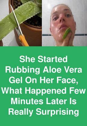 Why is my face itchy after applying aloe vera?