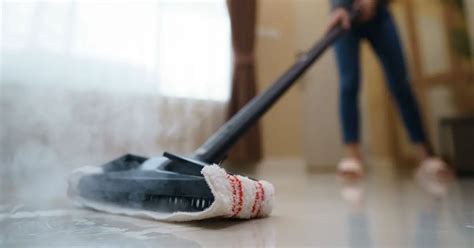 Why is my floor sticky after I steam mop?