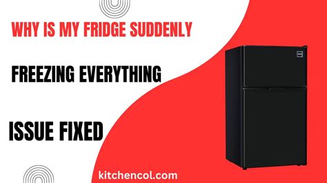 Why is my fridge suddenly too cold?