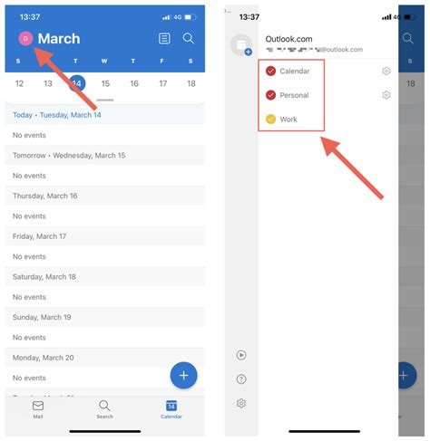Why is my iPhone calendar not syncing with Outlook on my computer?