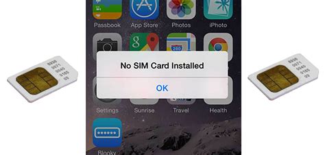 Why is my iPhone not registering my SIM card?