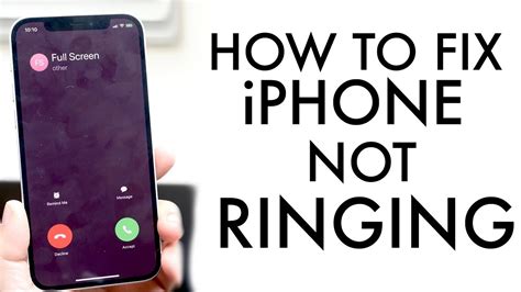 Why is my iPhone not ringing?