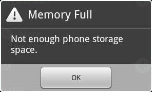 Why is my internal storage full?