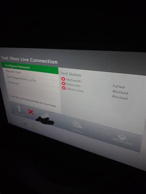 Why is my internet blocked on Xbox 360?