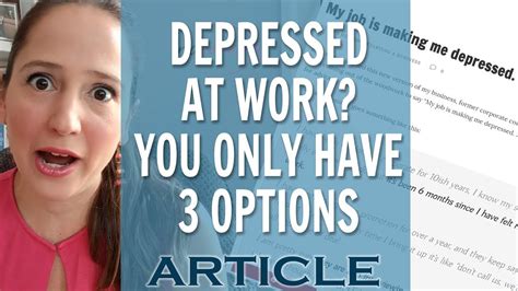 Why is my job making me unhappy?