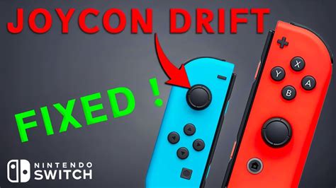 Why is my left Joy-Con drifting?