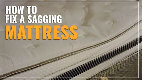 Why is my mattress sagging after 1 month?