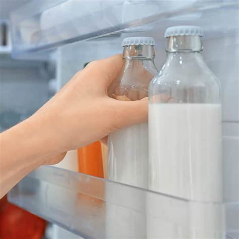 Why is my milk getting frozen in the fridge?