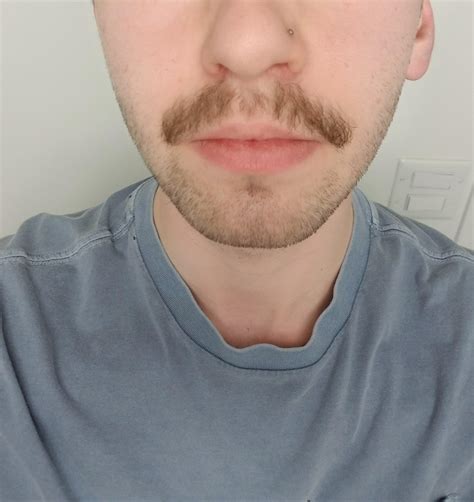 Why is my mustache so thin?