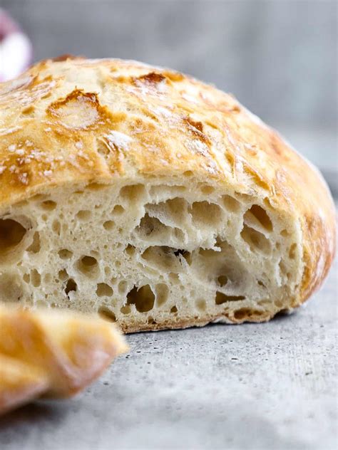 Why is my no knead bread so chewy?