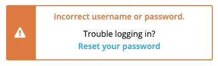 Why is my password not working even though it's correct?
