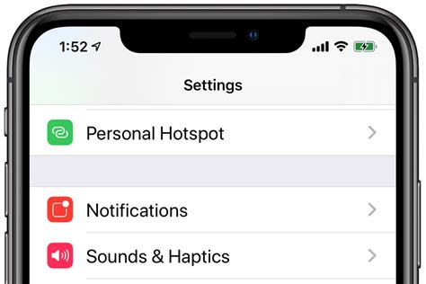 Why is my personal hotspot missing?
