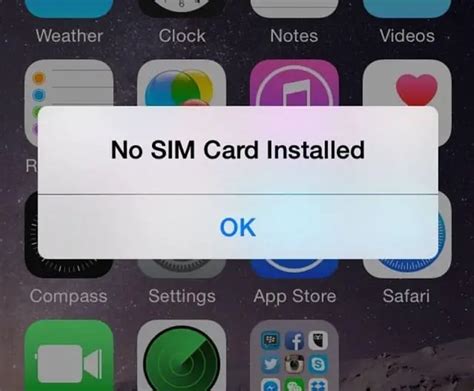 Why is my phone not allowed SIM card iPhone?