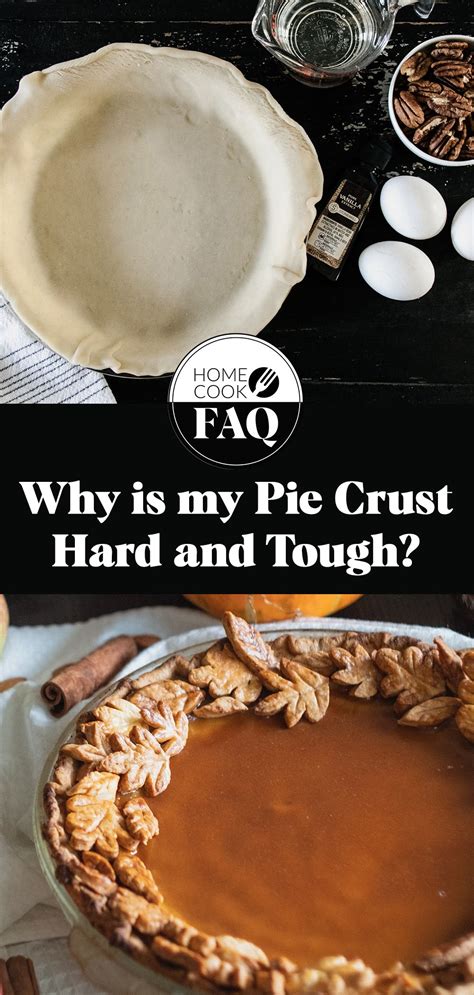 Why is my pie crust hard as a rock after refrigeration?