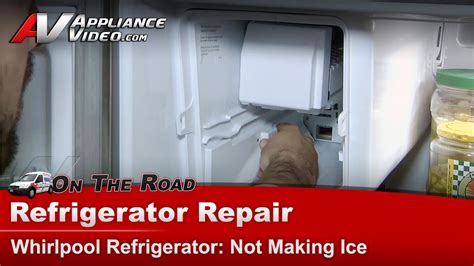 Why is my side by side Whirlpool refrigerator not making ice?