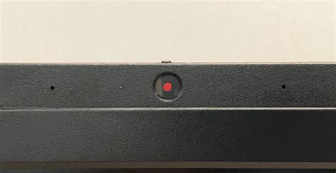 Why is my webcam red?